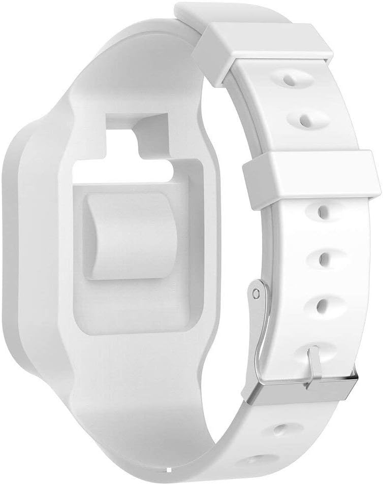 GolfBuddy Voice 2 Wristband White – Replacement Silicone Strap Compatible with Voice 2 SE & Aim V10 Golf GPS Devices - Image 2